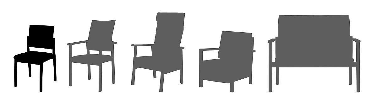 rondo | four-legged chair