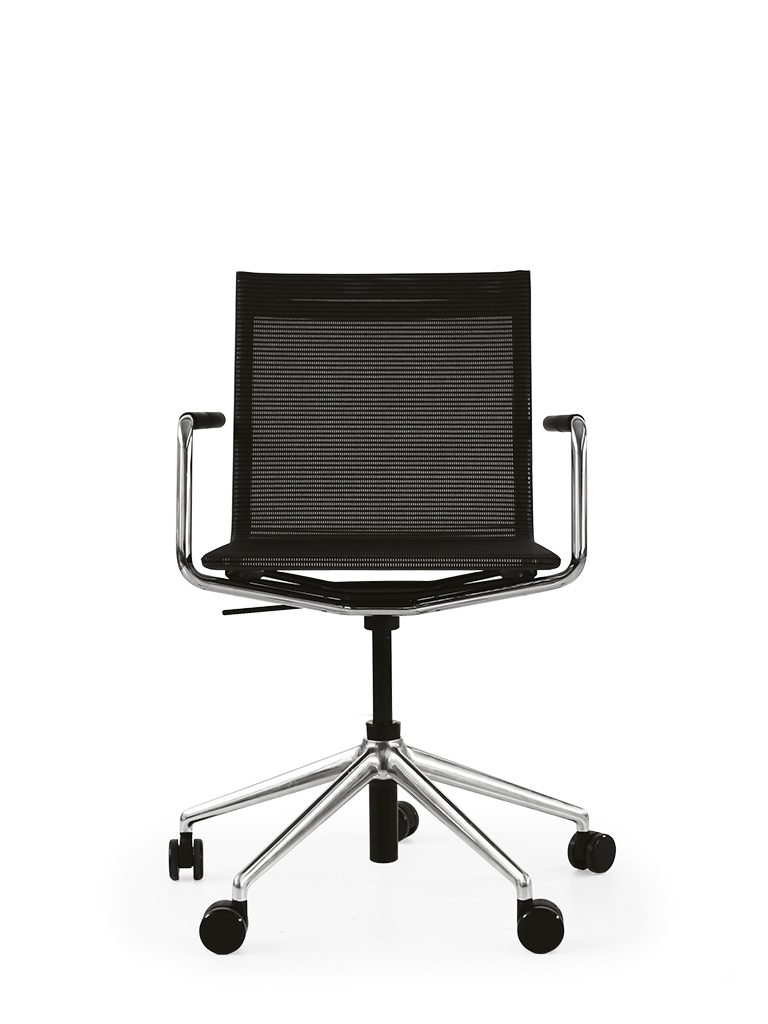 BLAQ Office Chair_chaise pivotante_piètement en étoiles à 5 branches avec roulettes