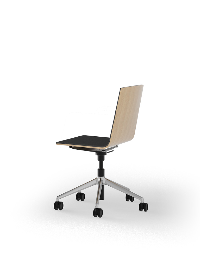 BLAQ wood 476 Office Chair | ohne Armlehne
