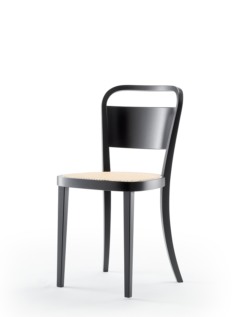 bentwood chair m99 | architect Adolf Krischanitz | with wickerwork seat