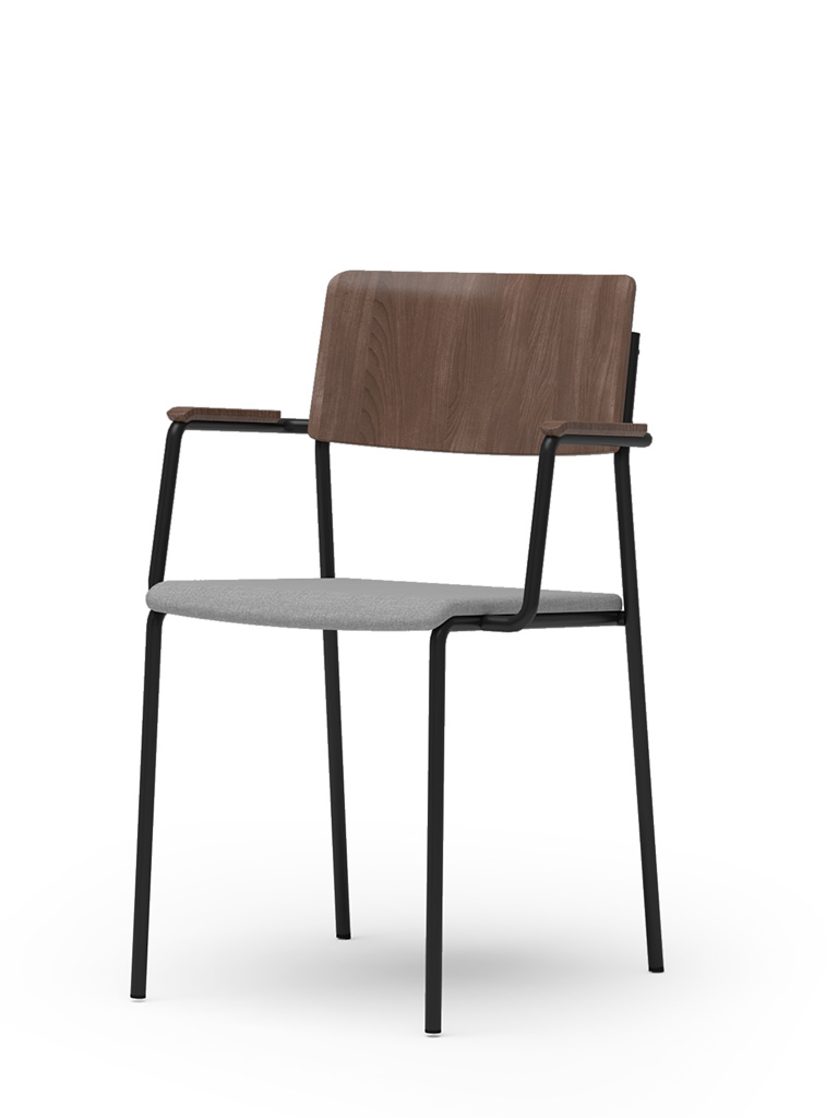 liya two-piece chair | four-legged chair
