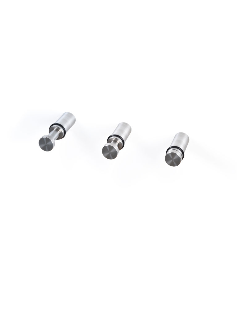 D-TEC | BUSY | coat knobs | wall hooks | with telescopic pull-out mechanism | solid stainless steel | 516-1e