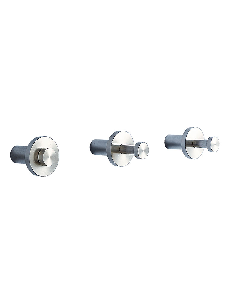 D-TEC | EASY 2 coat hooks | made of stainless steel | 512-1e
