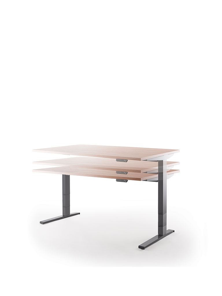 Darrio | height-adjustable sit-stand-table | Office