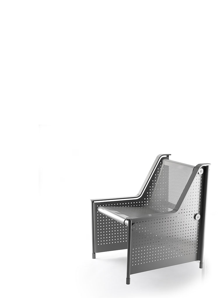 Jett | metal bench seat | 1-seater